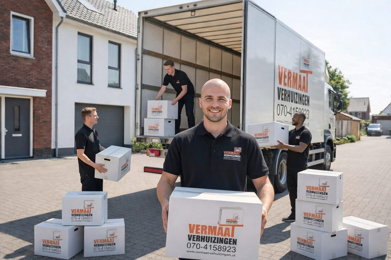 Verhuisteam van Vermaat Verhuizingen